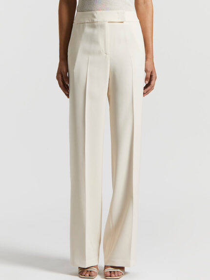 Peserico - Viscose cady trousers - Quartz sand