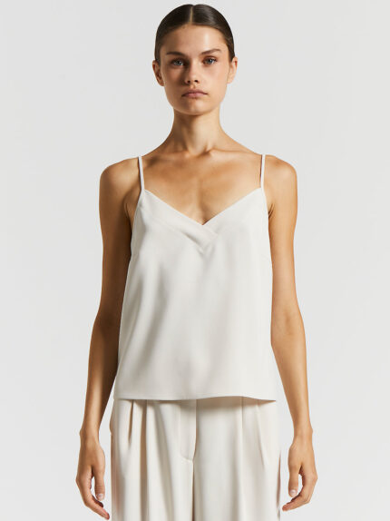 Peserico - Technical cady crepe top - Ivory