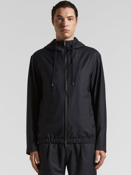Peserico - Loro Piana technical gabardine jacket - Space blue
