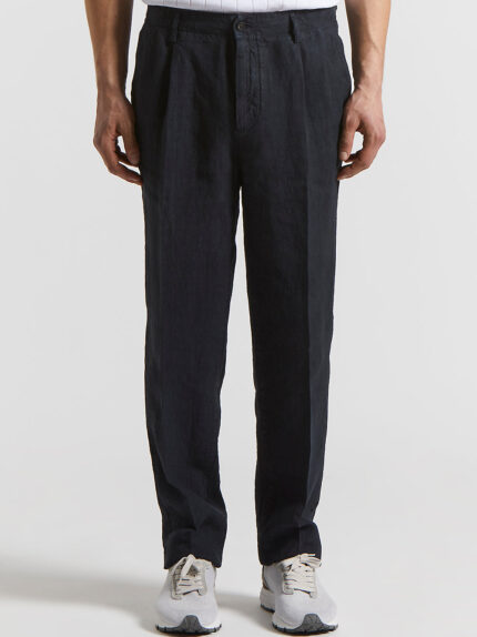 Peserico - Pure linen trousers - Abyss