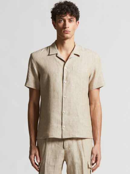 Peserico - Pure linen shirt - Dirt path