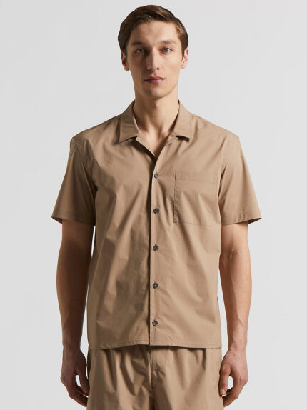 Peserico - Lightweight stretch cotton  shirt - Beige