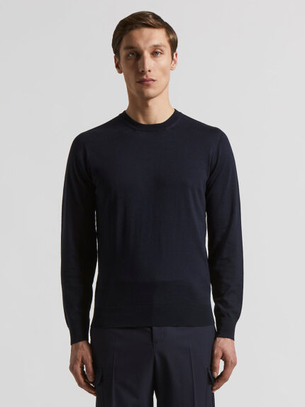 Peserico - Silk and cotton sweater - Abyss