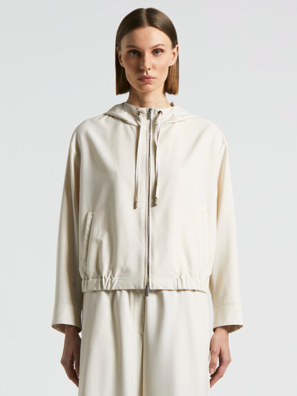 Peserico - Loro Piana' technical wool jacket - Quartz sand