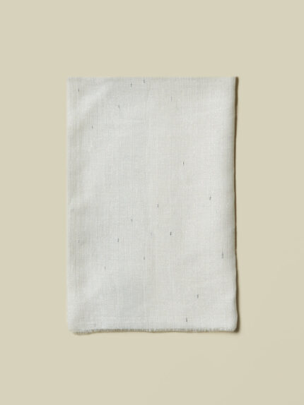 Peserico - Jacquard stole with Lurex - Light white