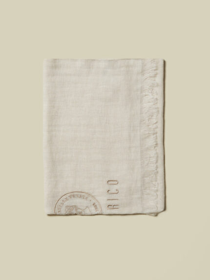 Peserico - Linen stole - Quartz sand